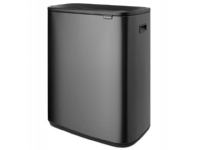 BRABANTIA BO avfallsbeholder 2x30l Confident Grey 233609