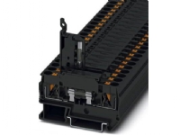 PHOENIX CONTACT Sikringsklemme, tværsnit: 0,2 mm²- 6 mm², mærkestrøm: 6,3 A, mærkespænding: 500V, bredde: 8,2 mm, farve: sort