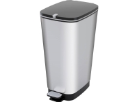 Affaldscontainer Cep, med pedal, 45 L, grå