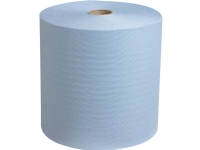 Håndklæderulle, Kimberly-Clark Scott, 1-lags, 304m x 20cm, Ø20cm, blå, genanvendt papir