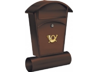 VOREL LETTERBOX 480x280x80mm BRUNN