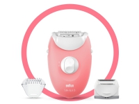 Braun Silk-épil 3 -277, Hvit, Rosa, 20 pinsetter, Barbering, Tyskland, 123 m, ???????? Av hygieniske årsaker anbefaler vi ikke å dele apparatet med andre personer.