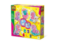 SES Creative 01341, Sæt til støbning/maling til børn, 5 År, Flerfarvet