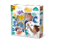 SES Creative Tiny Talents 13214, Klistremerke til badekar, Gutt/Jente, 1 år, Skum, Flerfarget