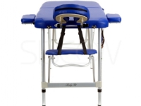 Bodyfit Aluminium massasjeseng, 2 seksjoner, blå (469)