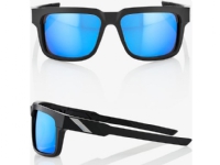 100%Okulary Type-S Matte Black HiPER Blue Multilayer Mirror Lens