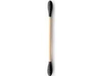 Humble Brush Humble børste, Økologiske ørepropper bambus og naturlig bomull, SVART, sort, 100 stk.