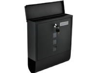 Malatec brevinkast - svart universal