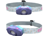 LEDLENSER Hodelykt for barn - Lilla