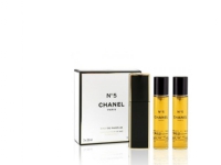 Chanel No 5 EDP 3x20ml emballasje + påfyll