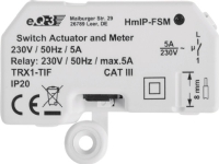 Homematic IP 142721A0, Vekslingsaktuator, 130 m, IP20, Hvit, Homematic Central CCU2, CE