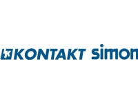Kontakt-Simon Simon 54 Taster for mekanismer: SW6/2XLM SW7/2XM SW6P1M matt sort DKW9/49