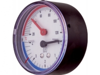 Afriso Thermomanometer TM80 0-10bar 1/2 AX 20-120 ^ C (S) A