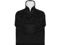 Ruhhy XXL genser - svart teppe