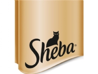 SHEBA Natures blanding av smaker i sausposer til katter 40x85g