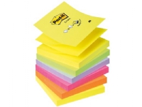 Post-it® Z-notes R330NR 76 x 76mm Neon Rainbow ass. farver (6 stk.)