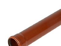 PVC-kloakrør 200x1000mm SN8 - enkeltlagsrør EN1401. Pipelife