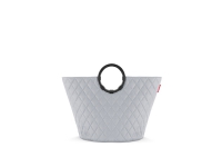 Reisenthel loophome S, Grå, Aluminium, Polyester, Kurv, Monokromatisk, Geometrisk mønster, Innendørs