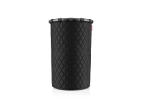 Reisenthel homebasket L, Sort, Aluminium, Polyester, Kurv, Monokromatisk, Geometrisk mønster, Innendørs