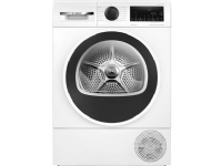 Bosch varmepumpetørretumbler | WQG2450ISN | Energieffektivitetsklasse D | Frontlæsning | 9 kg | LCD | Dybde 61,3 cm | Hvid