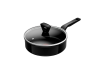 Tefal Renew Black C43232, Rund, All-bruk panne, Sort, Keramisk, Aluminium, 3,24 l