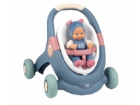 Puslespill Smoby 3in1 barnevogn + babydukke