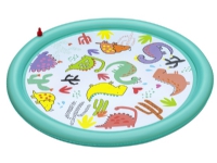 Dusjkar vannmatte fontene 122cm sprinkler dino slide Bestway 52698