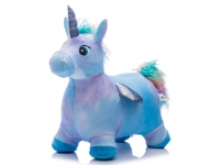 Enhjørning / Unicorn Plys Hoppedyr, Blå (fra 18M)