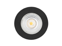 HiluX D1 Gen3 - Full Spectrum LED Recessed Spot - 2.8W - Ra97 2700K - Black