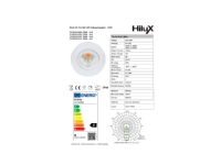 HiluX D3 Tilt360 - Full Spectrum LED Recessed spot - Ra97 - 3000K - Black