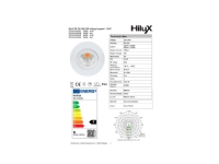 HiluX D8 Tilt360 - Full Spectrum LED Recessed spot - Ra97 - 2700K - Black