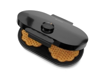 Våffeljärn Health Dubbelt 1600W VJ600 Svart