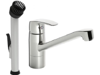 Oras Armatur Safira 1022s/1027fs Kjøkkenarmatur Vaskebørste Krom / Nei