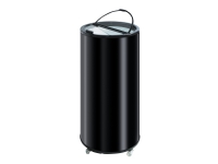 Scandomestic TK 66 BE - Drinkkjøler - portabel - bredde: 44.5 cm - dybde: 44.5 cm - høyde: 96 cm - 65 liter - svart