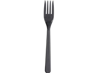 Bilde av Gaffel plastik flergangs 17,8cm PP koksgrå 50stk/pak