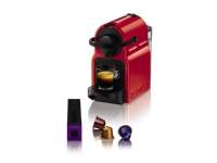 Krups Nespresso Inissia XN1005 Ruby Red, Kapsel kaffemaskine, 0,7 L, Kaffekapsel, 1260 W, Rød Kjøkkenapparater - Kaffe - Kapselmaskiner