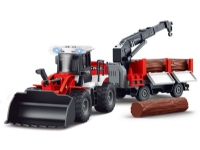 Bulldozer w/hanger, woods, friction, light & sound