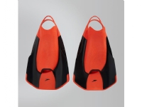 Speedo Fastskin KickFin, Sort, Rød, Svømmetræningsfinner, Voksne, 38 - 39, Rød, Svømmetræning