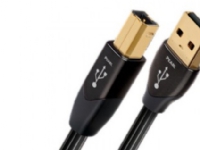 AudioQuest 0.75m Pearl USB A-B, 0,75 m, USB A, USB B, USB 2.0, Hankjønn/hankjønn, Sort