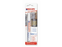 Edding e-750, Hvit, Hvit, Kraftig, Projektil spiss, 2 mm, 4 mm