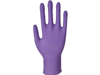 Undersøgelseshandske, ABENA Classic Sensitive, XL, lilla, nitril, pudderfri - (100 stk.)