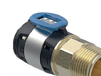 Geberit FlowFit-övergång med utvändig gänga: CuZn21Si3P, d=40mm, R=1 1/2