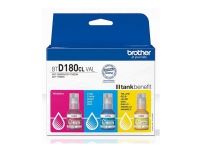 Brother BTD180CLVAL, Original, Blå, Magenta, Gul, Brother, DCP-T580DW, DCP-T583DW, DCP-T780DW, 5000 Sider, 3 stk