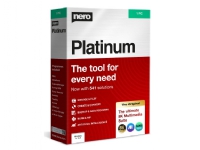 Nero Platinum 365, 1 licens/-er, Akademisk, 1 År, 12 månad (er), Abbonnemang