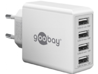 Goobay 44962, Innendørs, AC, 5 V, 3 A, Hvit
