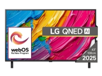 LG QNED 75QNED80A3A, 190,5 cm (75), 3840 x 2160 piksler, QNED, Smart TV, Wi-Fi, Sort