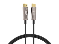 EFB Elektronik HDMI-20-00009, 30 m, HDMI Type A (Standard), HDMI Type A (Standard), 3D, 18 Gbit/s, Sort, Rustfritt stål