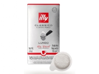 Illy Lungo, Kaffe pute, Lungo, Middels brent, 18 kopper, 18 stykker, 126 g