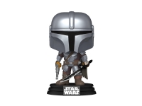 FUNKO POP! The Mandalorian with Darksaber, Samleobjekt, Film & TV-serier, 150 g