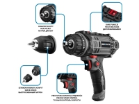 Borrskruvdragare i grafit 58G793